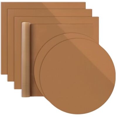 Homealexa Reusable Baking Sheets Non Stick, Baking Mat Sheet Baking Tray Liner Set 6PCS Diameter 40cm 2 Sheets, 36 * 42cm 4 Sheets -Reusable Professional Quality, Nontoxic Cooking Mat Homealexa Reusable Baking Sheets Non Stick, Baking Mat Sheet Baking Tray Liner Set 6PCS Diameter 40cm 2 Sheets, 36 * 42cm 4 Sheets -Reusable Professional Quality, Nontoxic Cooking Mat