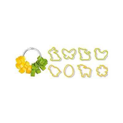 Tescoma Easter Cookie Cutters, 8 Pcs Delicia, Assorted, 22.1 x 10.1 x 3.8 cm Tescoma Easter Cookie Cutters, 8 Pcs Delicia, Assorted, 22.1 x 10.1 x 3.8 cm
