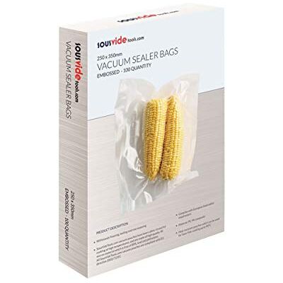 SousVideTools EMB200/300 Vacuum Bags 100 pcs - Food Safe, Heat Resistant SousVideTools EMB200/300 Vacuum Bags 100 pcs - Food Safe, Heat Resistant