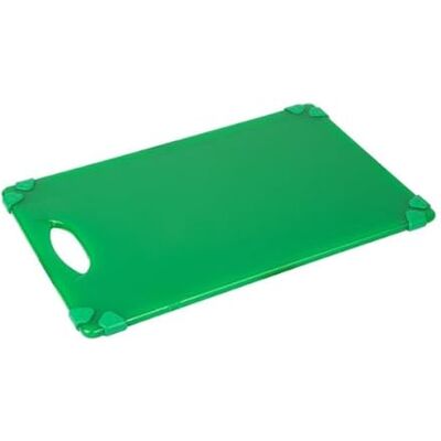 Hygiplas Commercial Grip Chopping Board Green 458x306x12mm Hygiplas Commercial Grip Chopping Board Green 458x306x12mm