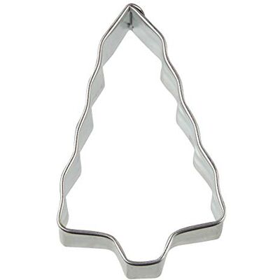 Zenker 7767 "Patisserie Fir Tree Cookie Cutter, Silver, 1.77 x 2.95 x 1 Zenker 7767 "Patisserie Fir Tree Cookie Cutter, Silver, 1.77 x 2.95 x 1