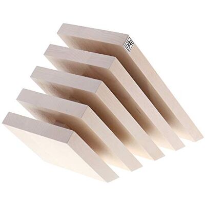 ZWILLING 35103-220 Italian Knife Block, Beech Wood, White-Colored Beechwood ZWILLING 35103-220 Italian Knife Block, Beech Wood, White-Colored Beechwood