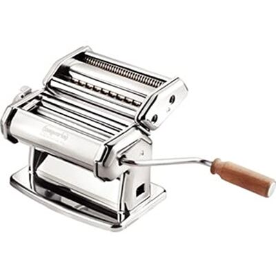 Imperia J408 Italian Pasta Machine, 2 mm and 6.5 mm Cutters Imperia J408 Italian Pasta Machine, 2 mm and 6.5 mm Cutters