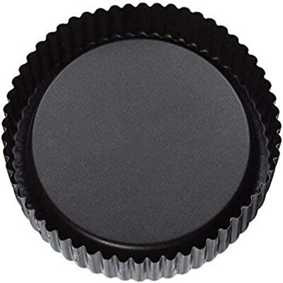 Matfer E706 Non-Stick Fluted Flan Tin Fluted edges create professional pastry presentation, built for heavy daily use in demanding commercial kitchens. Matfer E706 Non-Stick Fluted Flan Tin Fluted edges create professional pastry presentation, built for heavy daily use in demanding commercial kitchens.