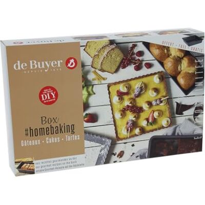 DE BUYER 4713.03 Box # Homebaking : Cake Moulds DE BUYER 4713.03 Box # Homebaking : Cake Moulds