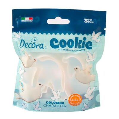 Decora 0255407 3 Doves Plastic Cookie Cutters Kit Decora 0255407 3 Doves Plastic Cookie Cutters Kit