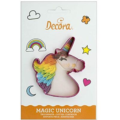 Decora 0255078 Unicorn Plastic Cookie Cutter Decora 0255078 Unicorn Plastic Cookie Cutter