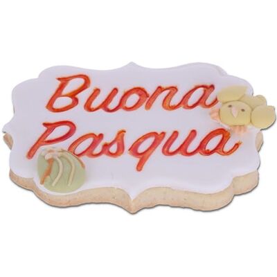 Graziano 8011684059835 Happy Easter Pastry Cutter, Plastic Graziano 8011684059835 Happy Easter Pastry Cutter, Plastic