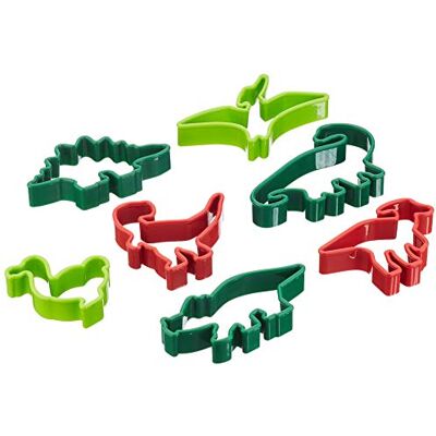 Tescoma 630928 Delicia Kids Dinosaur Cookie Cutter, Set with 7 Pieces, 7.5 x 4 cm Tescoma 630928 Delicia Kids Dinosaur Cookie Cutter, Set with 7 Pieces, 7.5 x 4 cm
