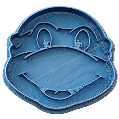 Cuticuter Ninja Turtle Cookie Cutter, Plastic, Blue, 8x7x1.5cm Cuticuter Ninja Turtle Cookie Cutter, Plastic, Blue, 8x7x1.5cm