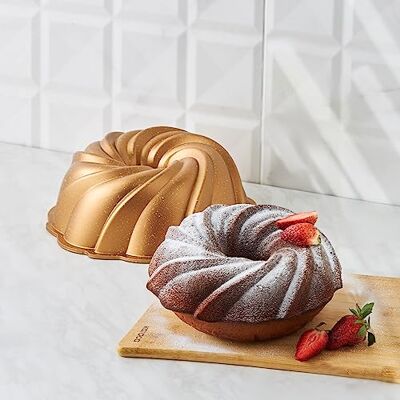 KARACA Cake Pro Pare Gold Cast Cake Mould KARACA Cake Pro Pare Gold Cast Cake Mould