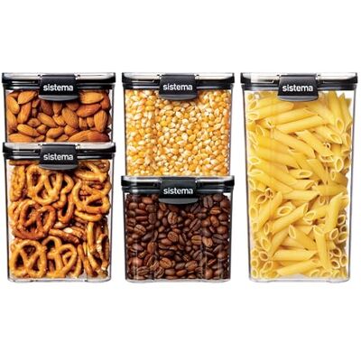 Sistema Ultra Square 5 Pack - Storage Containers Sistema Ultra Square 5 Pack - Storage Containers