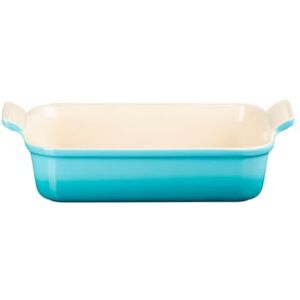 LE CREUSET Heritage Rectangular Dish, Stoneware, 19 cm, 1.1 litres, Caribbean LE CREUSET Heritage Rectangular Dish, Stoneware, 19 cm, 1.1 litres, Caribbean