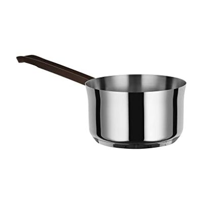 Alessi edo Long-Handled Saucepan, Ø 16, Steel,Brown Alessi edo Long-Handled Saucepan, Ø 16, Steel,Brown