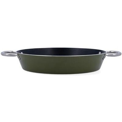 Quid Naturalia Pressed Aluminium Rice Cooker 28 x 5 cm Green Quid Naturalia Pressed Aluminium Rice Cooker 28 x 5 cm Green