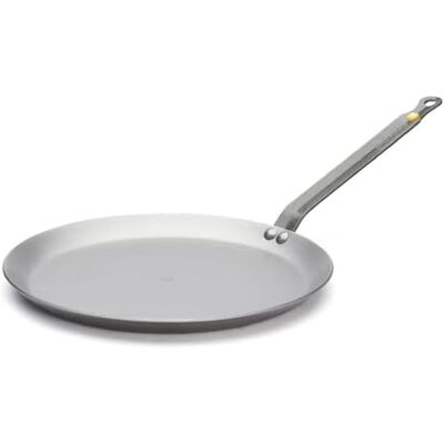 DE BUYER 5615.26 Mineral B Element Crepe Pan, 26 cm Diameter DE BUYER 5615.26 Mineral B Element Crepe Pan, 26 cm Diameter