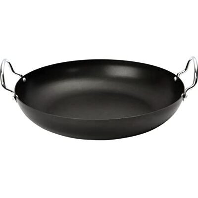 Dexam Paella Pan, Non-Stick, 39cm, White Dexam Paella Pan, Non-Stick, 39cm, White