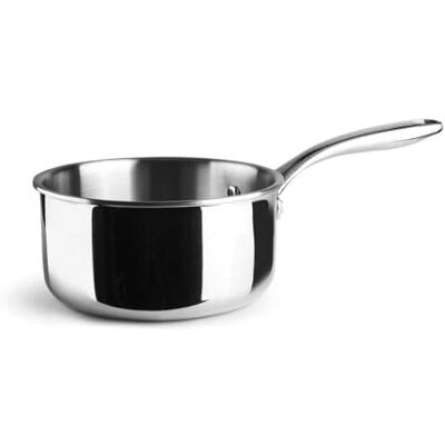 LACOR 60862 Trichef Saucepan, 3 L, 20 cm, 18/10 Stainless Steel Tricayer and 1060 Aluminum, Cast Steel Handle, Suitable for Induction, Oven and Dishwasher LACOR 60862 Trichef Saucepan, 3 L, 20 cm, 18/10 Stainless Steel Tricayer and 1060 Aluminum, Cast Steel Handle, Suitable for Induction, Oven and Dishwasher