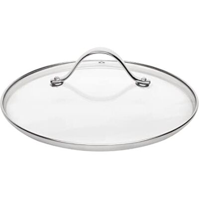 Vogue Glass Saucepan Lid Cover 17cm CS543 Vogue Glass Saucepan Lid Cover 17cm CS543
