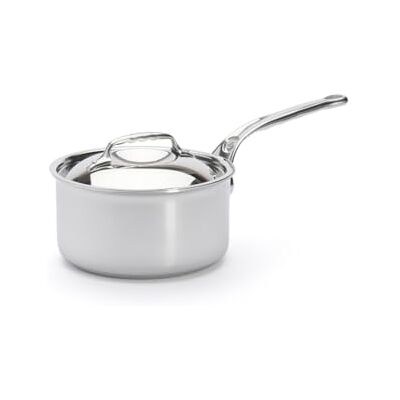 DE BUYER Affinity Saucepan with Lid Diameter 16 cm, silver, 18 cm DE BUYER Affinity Saucepan with Lid Diameter 16 cm, silver, 18 cm