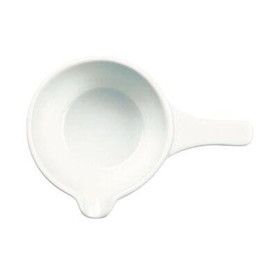 Churchill CE768 Mini Sauce Pan, White, 11 cL/4 oz. Capacity, Pack of 6 Churchill CE768 Mini Sauce Pan, White, 11 cL/4 oz. Capacity, Pack of 6
