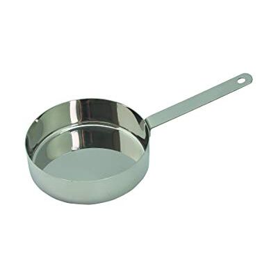 Commichef MFP-12 Miniature Cookware 18/10 Stainless Steel Mini Fry Pan, 13.5oz, Silver Commichef MFP-12 Miniature Cookware 18/10 Stainless Steel Mini Fry Pan, 13.5oz, Silver