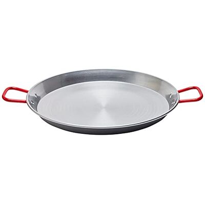 Garcima La Ideal Polished Steel Paella Pan 60cm Garcima La Ideal Polished Steel Paella Pan 60cm