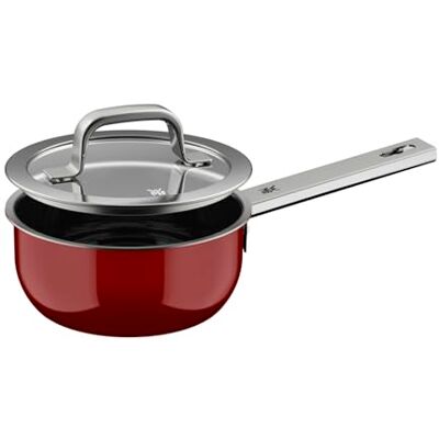 WMF Fusiontec Mineral Pro 0519565290 Saucepan with Lid, 16 cm, Durable, Scratch-Resistant Material, Small Pot, Suitable for All Hob Types, Made in Germany, Passion Red WMF Fusiontec Mineral Pro 0519565290 Saucepan with Lid, 16 cm, Durable, Scratch-Resistant Material, Small Pot, Suitable for All Hob Types, Made in Germany, Passion Red