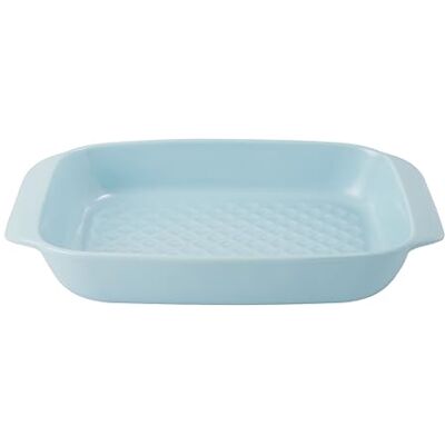 MasterClass Ceramic Roaster with Easy-Grip Handles, 2L Oven-to-Table Roasting Dish, Sky Blue, 30cm MasterClass Ceramic Roaster with Easy-Grip Handles, 2L Oven-to-Table Roasting Dish, Sky Blue, 30cm