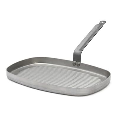 DE BUYER 5540.38-Carbone Plus Rectangular Grill Pan 38 x 26 cm DE BUYER 5540.38-Carbone Plus Rectangular Grill Pan 38 x 26 cm