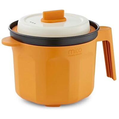 Morphy Richards MICO Saucepan with Lid, 1.2L, Microwave Quick Cooking, Multifunctional, Easy Storage, Non-stick Coating, Long-Lasting, Healthy Eating, Soups, Steamed Veg, Porrridge & More, 511650 Morphy Richards MICO Saucepan with Lid, 1.2L, Microwave Quick Cooking, Multifunctional, Easy Storage, Non-stick Coating, Long-Lasting, Healthy Eating, Soups, Steamed Veg, Porrridge & More, 511650