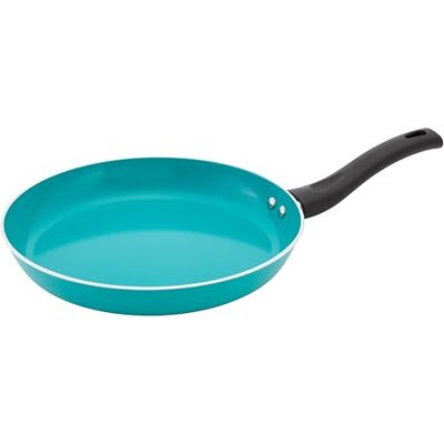Judge Ceraglide 28cm Frying Pan – Non-Stick Ceramic Coating, Easy-Clean, Induction Compatible Turquoise Judge Ceraglide 28cm Frying Pan – Non-Stick Ceramic Coating, Easy-Clean, Induction Compatible Turquoise