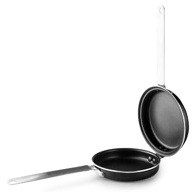 IBILI I-Chef Mini Potato Tortilla Pan, 14 cm, Aluminium, Stainless Steel Handle, Non-Stick, Suitable for Induction, Silver-Grey IBILI I-Chef Mini Potato Tortilla Pan, 14 cm, Aluminium, Stainless Steel Handle, Non-Stick, Suitable for Induction, Silver-Grey