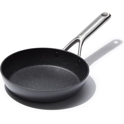 OXO Ceramic Non‑Stick Professional 20 cm Frying Pan – Diamond‑Reinforced No-PFAS Ceramic, Hard‑Anodised Aluminium, Induction‑Ready Base, Oven Safe to 200°C, Dishwasher Safe Optimised Shape OXO Ceramic Non‑Stick Professional 20 cm Frying Pan – Diamond‑Reinforced No-PFAS Ceramic, Hard‑Anodised Aluminium, Induction‑Ready Base, Oven Safe to 200°C, Dishwasher Safe Optimised Shape