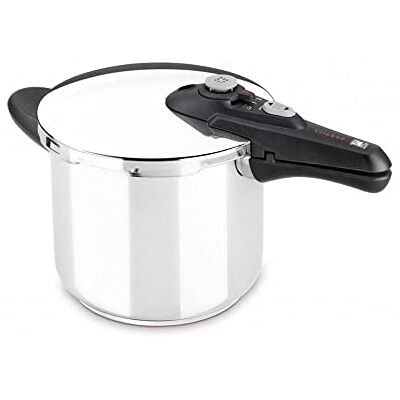 BRA isogona Vitesse Stainless Steel Pressure Cooker, 6 L BRA isogona Vitesse Stainless Steel Pressure Cooker, 6 L