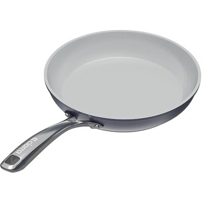 CIARRA Beyond Nonstick Ceramic Frying Pan Non Toxic, 26cm PTFE&PFOA Free, Oven Safe, Compatible with All Stovetops, Blue CAFP26-M CIARRA Beyond Nonstick Ceramic Frying Pan Non Toxic, 26cm PTFE&PFOA Free, Oven Safe, Compatible with All Stovetops, Blue CAFP26-M