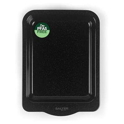 Salter Brilliance 30 cm Roaster Vitreous Enamel Coated Steel, Non-Stick, Dishwasher Safe, Made in the UK, PFAS-Free, Tray Bakes & Vegetables, Easy to Clean, Roast Dinners, Meat Joints, Black Salter Brilliance 30 cm Roaster Vitreous Enamel Coated Steel, Non-Stick, Dishwasher Safe, Made in the UK, PFAS-Free, Tray Bakes & Vegetables, Easy to Clean, Roast Dinners, Meat Joints, Black