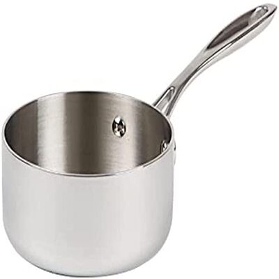 NISBETS Vogue Tri Wall Saucepan 1.5 Litre, Size: 160(Dia) mm, Stainless Steel & Aluminium Induction Hob, Gas, Electric & Solid Top Compatible Lid Sold Separately (Y423), Y245 NISBETS Vogue Tri Wall Saucepan 1.5 Litre, Size: 160(Dia) mm, Stainless Steel & Aluminium Induction Hob, Gas, Electric & Solid Top Compatible Lid Sold Separately (Y423), Y245
