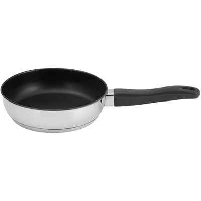 Judge Vista Stainless Steel Non-Stick 20cm Skillet Frying Pan, Induction Ready, Oven & Dishwasher Safe Judge Vista Stainless Steel Non-Stick 20cm Skillet Frying Pan, Induction Ready, Oven & Dishwasher Safe