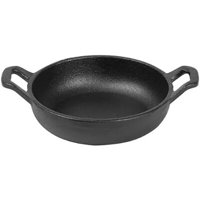 nisbets limited Olympia Cast Iron Round Eared Dish 120mm Induction Compatible, Suitable for Oven to Table Food Display FW815 nisbets limited Olympia Cast Iron Round Eared Dish 120mm Induction Compatible, Suitable for Oven to Table Food Display FW815