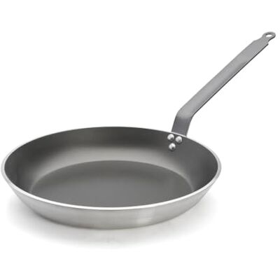 DE BUYER 'Lyonnaise' Skillet Non-Stick Round Chocolate Diamètre 36 DE BUYER 'Lyonnaise' Skillet Non-Stick Round Chocolate Diamètre 36