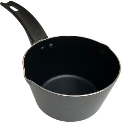 Pendeford Housewares Pendeford Non Stick Milk Pan – Lightweight Aluminium Saucepan with Dual Pouring Spouts, Cool Touch Handle, 500ml Small Pan for Milk, Sauces, Porridge & Eggs – 14cm Pendeford Housewares Pendeford Non Stick Milk Pan – Lightweight Aluminium Saucepan with Dual Pouring Spouts, Cool Touch Handle, 500ml Small Pan for Milk, Sauces, Porridge & Eggs – 14cm