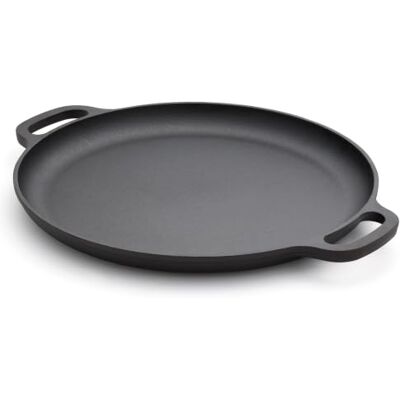 Judge Cast Iron 35cm Pizza Skillet Pan – Heavy-wear Cast Iron Cookware PFAS-Free Even Heat Camping Pan, Oven & BBQ Safe to 240°C, Indoor & Outdoor Use from Hob, Oven to Campfires Judge Cast Iron 35cm Pizza Skillet Pan – Heavy-wear Cast Iron Cookware PFAS-Free Even Heat Camping Pan, Oven & BBQ Safe to 240°C, Indoor & Outdoor Use from Hob, Oven to Campfires