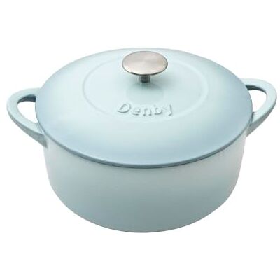 Denby Pavilion Cast Iron Medium, 5.2L Round Casserole Denby Pavilion Cast Iron Medium, 5.2L Round Casserole
