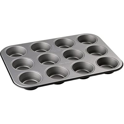 Zenker Muffin Pan Energy - Non-stick, 12 cups, Anthracite Zenker Muffin Pan Energy - Non-stick, 12 cups, Anthracite