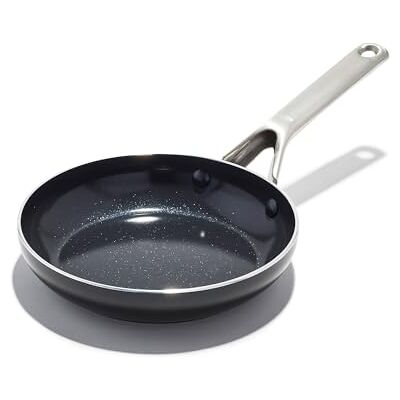OXO Agility Series 20cm Frying Pan Skillet – No-PFAS Ceramic Non-Stick, Quick-Heating Aluminium, Induction-Ready Base, Oven & Dishwasher Safe, Sturdy Stainless Steel Handle, Chip-Resistant Rim OXO Agility Series 20cm Frying Pan Skillet – No-PFAS Ceramic Non-Stick, Quick-Heating Aluminium, Induction-Ready Base, Oven & Dishwasher Safe, Sturdy Stainless Steel Handle, Chip-Resistant Rim