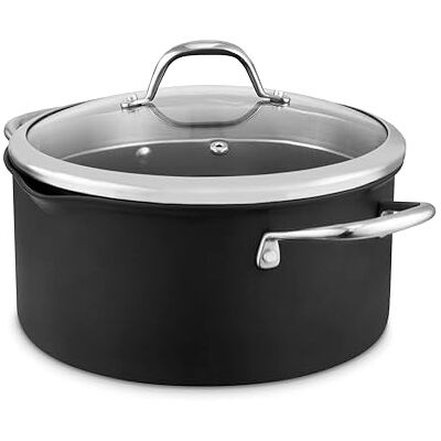 Good Food Tower 24cm Hard Anodised Casserole - Cookware Good Food Tower 24cm Hard Anodised Casserole - Cookware