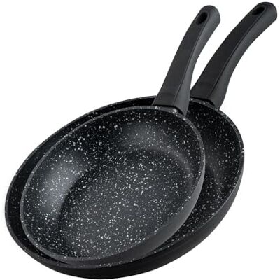 Fackelmann Marble Cookware Set - 20cm+24cm, 2-piece Fackelmann Marble Cookware Set - 20cm+24cm, 2-piece