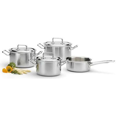Spring 414130604 Topfset 4-teilig Brigade Kochgeschirr-Serie Brigade Premium Spring 414130604 Topfset 4-teilig Brigade Kochgeschirr-Serie Brigade Premium