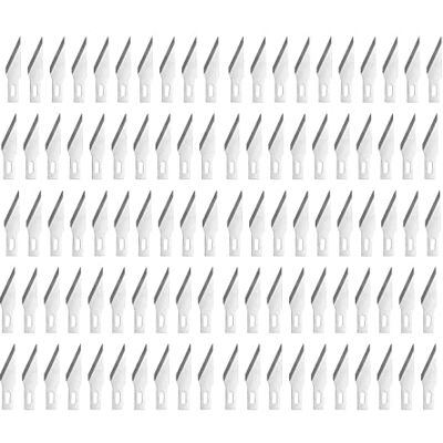 Modelcraft Set of 100x Fine Point Blades, Silver, 11, PKN1711/100 Modelcraft Set of 100x Fine Point Blades, Silver, 11, PKN1711/100